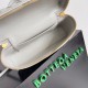 Replica Perfette Bottega Veneta Bang Bang Vanity Case Avorio Intrecciato imitazioni