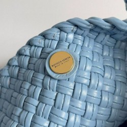 Replica Perfette Bottega Veneta Tosca Borsa Azzurro Intrecciato Vitello imitazioni