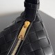 Replica Perfette Bora Pari Bottega Veneta Mini Wallace vitello intrecciata nera imitazioni