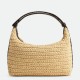 Bottega Veneta Mini Wallace Borse Firmate Replica Raffia Naturale qualità specchio Replica Perfette Bottega Veneta Mini Wallace Borse Firmate Raffia Naturale imitazioni