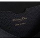 Replica borse griffate grande Dior Bobby vitello martellata nera Riproduzione Fedele Imitazioni borse griffate grande Dior Bobby vitello martellata nera imitazioni