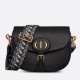 Replica borse griffate grande Dior Bobby vitello martellata nera Riproduzione Fedele Imitazioni borse griffate grande Dior Bobby vitello martellata nera imitazioni