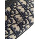 Replica Dior Borsa a tracolla con cerniera Mini Rider 2.0 beige obliquo con pelle nera Riproduzione Fedele Dior Borsa a tracolla con cerniera Mini Rider 2.0 beige obliquo con pelle nera imitazioni