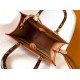 Replica Borsa tote piccola Fendi Sunshine marrone vitello Riproduzione Fedele Borsa tote piccola Fendi Sunshine marrone vitello imitazioni