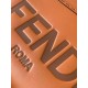 Replica Borsa tote piccola Fendi Sunshine marrone vitello Riproduzione Fedele Borsa tote piccola Fendi Sunshine marrone vitello imitazioni