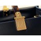 Replica Fendi Sunshine Medium Shopper Borsa vitello nera Riproduzione Fedele Fendi Sunshine Medium Shopper Borsa vitello nera imitazioni