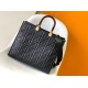 Replica Borsa tote media Fendi Sunshine vitello FF nera Riproduzione Fedele Borsa tote media Fendi Sunshine vitello FF nera imitazioni