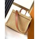 Replica Bora Pari tote media Fendi Sunshine paglia naturale Riproduzione Fedele Bora Pari replica tote media Fendi Sunshine paglia naturale imitazioni