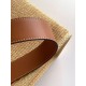Replica Bora Pari tote media Fendi Sunshine paglia naturale Riproduzione Fedele Bora Pari replica tote media Fendi Sunshine paglia naturale imitazioni