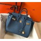 Borsa Hermes Birkin 25cm blu agata Clemence Replica Replica Perfette Borsa Hermes Birkin 25cm blu agata Clemence imitazioni