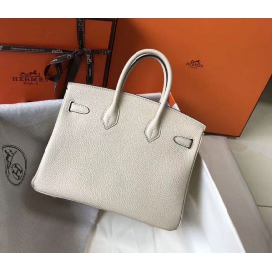 Replica Perfette Hermes Birkin 25cm Borsa Beton Clemence imitazioni