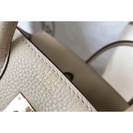 Replica Perfette Hermes Birkin 25cm Borsa Beton Clemence imitazioni