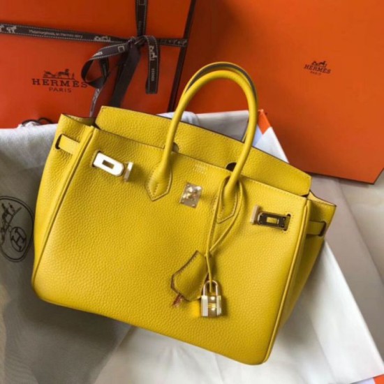 Hermes Birkin 25cm Borse Replica Soleil Clemence qualità specchio Replica Perfette Hermes Birkin 25cm Borse Soleil Clemence imitazioni