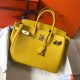 Hermes Birkin 30cm Borsa Gialla Clemence Replica Replica Perfette Hermes Birkin 30cm Borsa Gialla Clemence imitazioni