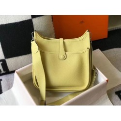 Hermes Evelyne III 29 PM Borse Jaune Poussin Clemence Hermes Evelyne III 29 PM Borse Jaune Poussin Clemence
