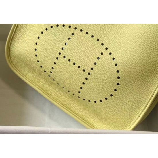 Hermes Evelyne III 29 PM Borse Firmate Replica Jaune Poussin Clemence qualità specchio Replica Perfette Hermes Evelyne III 29 PM Borse Firmate Jaune Poussin Clemence imitazioni