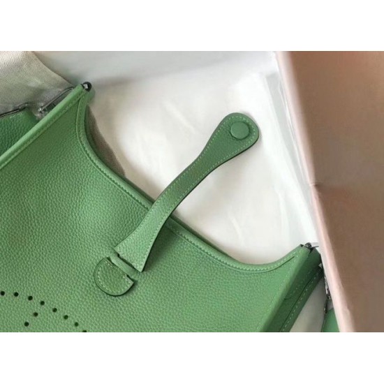 Hermes Evelyne III 29 PM Borse Firmate Replica Vert Criquet Clemence qualità specchio Replica Perfette Hermes Evelyne III 29 PM Borse Firmate Vert Criquet Clemence imitazioni