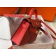 Hermes Kelly Mini II Bora Pari replica Rouge Casaque Epsom qualità specchio Replica Perfette Hermes Kelly Mini II Bora Pari Rouge Casaque Epsom imitazioni
