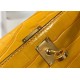 Replica Perfette Hermes Kelly Mini II Borsa Yellow Embossed Crocodile imitazioni