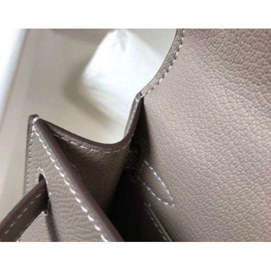 Hermes Kelly Mini II Borsa Gris Asphalt Epsom Replica Replica Perfette Hermes Kelly Mini II Borsa Gris Asphalt Epsom imitazioni