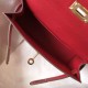 Hermes Kelly Mini II replica Rouge Vif Epsom qualità specchio Replica Perfette Hermes Kelly Mini II Rouge Vif Epsom imitazioni