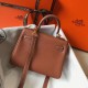Replica Perfette Borse Imitazioni Hermes Mini Kelly 20cm marrone Clemence imitazioni