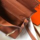 Replica Perfette Borse Imitazioni Hermes Mini Kelly 20cm marrone Clemence imitazioni