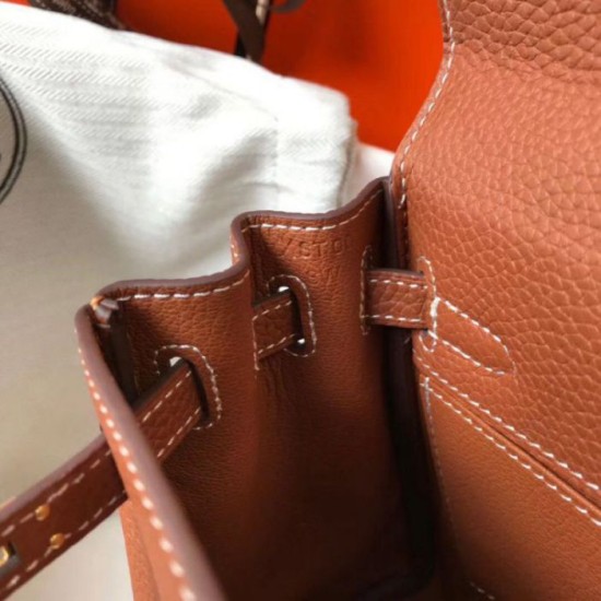 Replica Perfette Borse Imitazioni Hermes Mini Kelly 20cm marrone Clemence imitazioni