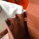 Replica Perfette Borse Imitazioni Hermes Mini Kelly 20cm marrone Clemence imitazioni