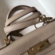 Hermes Kelly 28cm Retourne Replica Perfetta Argile Clemence qualità specchio Replica Perfette Hermes Kelly 28cm Retourne Perfetta Argile Clemence imitazioni