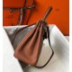 Replica Perfette Hermes Kelly 28cm Retourne Borsa Gold Clemence imitazioni