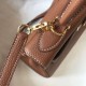 Replica Perfette Hermes Kelly 28cm Retourne Borsa Gold Clemence imitazioni