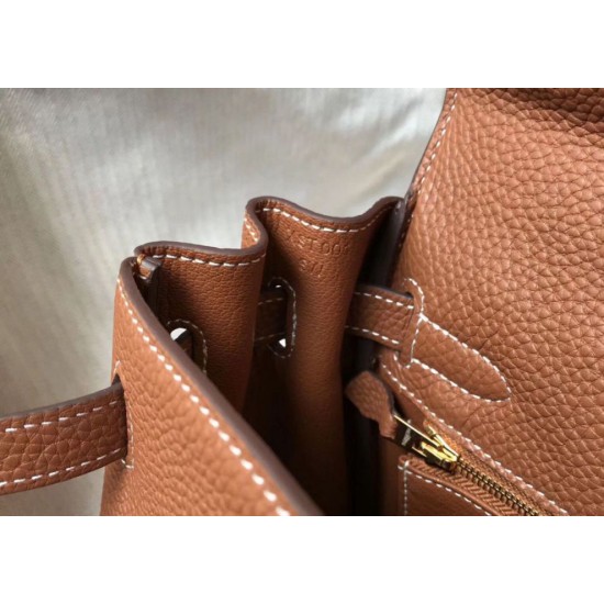 Replica Perfette Hermes Kelly 28cm Retourne Borsa Gold Clemence imitazioni