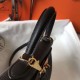 Hermes Kelly 28cm Retourne Borsa Nero Clemence Replica Replica Perfette Hermes Kelly 28cm Retourne Borsa Nero Clemence imitazioni