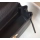 Hermes Kelly 28cm Retourne Borsa Nero Clemence Replica Replica Perfette Hermes Kelly 28cm Retourne Borsa Nero Clemence imitazioni