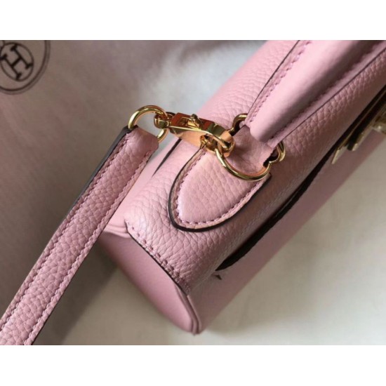replica Hermes Kelly 28cm Retourne rosa Clemence qualità specchio Replica Perfette Hermes Kelly 28cm Retourne rosa Clemence imitazioni