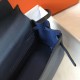 Borsa Hermes Kelly 32cm Retourne blu agata Clemence Replica Replica Perfette Borsa Hermes Kelly 32cm Retourne blu agata Clemence imitazioni