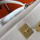 Hermes Kelly 32cm Retourne Borsa Grigio Perla Clemence Replica Replica Perfette Hermes Kelly 32cm Retourne Borsa Grigio Perla Clemence imitazioni