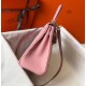 Hermes Kelly 32cm Retourne Borsa Rosa Clemence Replica Replica Perfette Hermes Kelly 32cm Retourne Borsa Rosa Clemence imitazioni