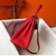 Hermes Kelly 32cm Retourne Borsa Replica Rossa Clemence qualità specchio Replica Perfette Hermes Kelly 32cm Retourne Borsa 1:1 Rossa Clemence imitazioni