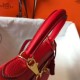 Hermes Kelly 32cm Retourne Borsa Replica Rossa Clemence qualità specchio Replica Perfette Hermes Kelly 32cm Retourne Borsa 1:1 Rossa Clemence imitazioni