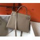 Replica Perfette Hermes Kelly 32cm Retourne Borse Imitazioni Tourterelle Clemence imitazioni