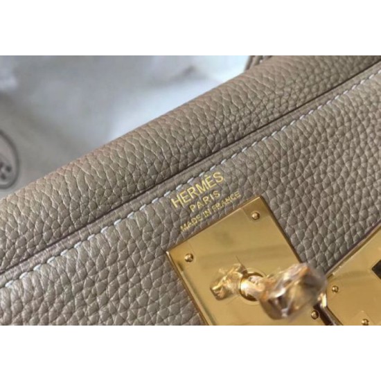 Replica Perfette Hermes Kelly 32cm Retourne Borse Imitazioni Tourterelle Clemence imitazioni