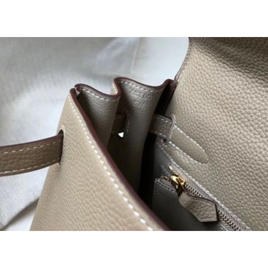 Replica Perfette Hermes Kelly 32cm Retourne Borse Imitazioni Tourterelle Clemence imitazioni