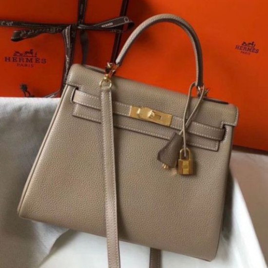 Replica Perfette Hermes Kelly 32cm Retourne Borse Imitazioni Tourterelle Clemence imitazioni