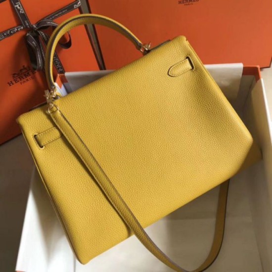 Hermes Kelly 32cm Retourne Borsa Soleil Clemence Replica Replica Perfette Hermes Kelly 32cm Retourne Borsa Soleil Clemence imitazioni