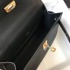 Hermes Kelly Pochette Imitazioni borse griffate Nero Epsom Replica Replica Perfette Hermes Kelly Pochette Imitazioni borse griffate Nero Epsom imitazioni