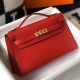 Hermes Kelly Pochette Borsa Rosso Epsom Replica Replica Perfette Hermes Kelly Pochette Borsa Rosso Epsom imitazioni