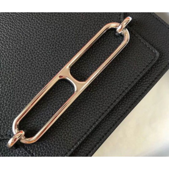 Hermes Sac Roulis Mini Replica Perfetta Nero Evercolor Vitello qualità specchio Replica Perfette Hermes Sac Roulis Mini Perfetta Nero Evercolor Vitello imitazioni