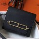 Hermes Sac Roulis Mini Replica Perfetta Nero Evercolor Vitello qualità specchio Replica Perfette Hermes Sac Roulis Mini Perfetta Nero Evercolor Vitello imitazioni